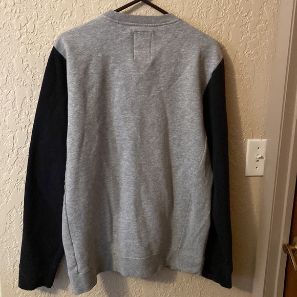 Black and Gray Analog Sweatshirt - Picture 2 of 3
